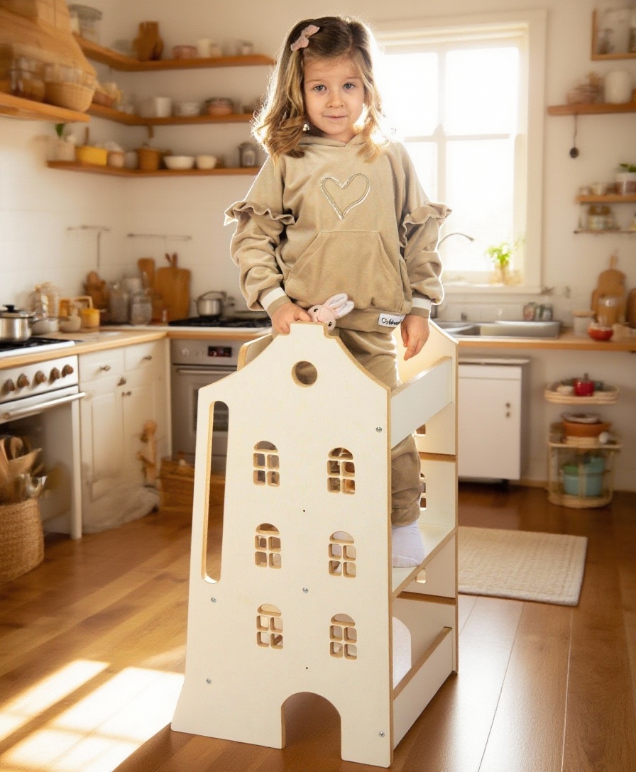 Drewniane bujaki Montessori